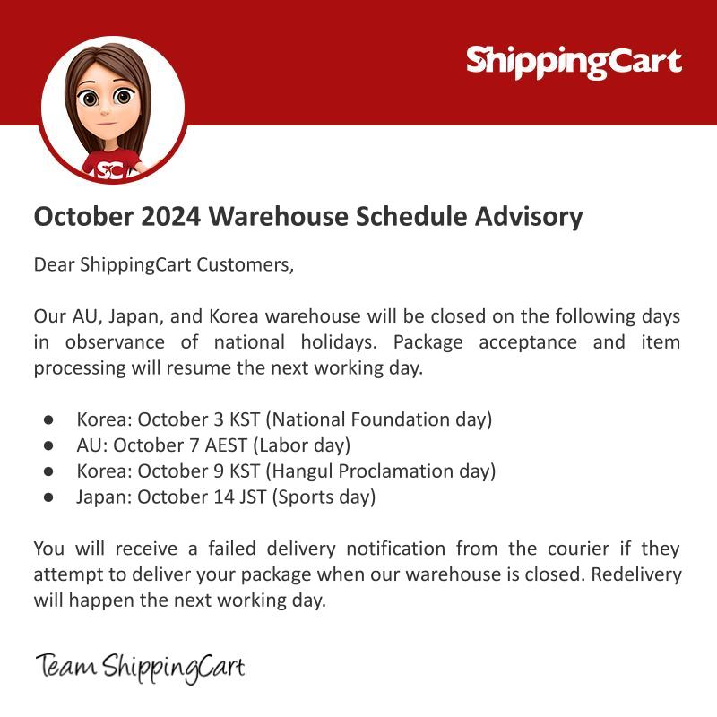 October 2024 Warehouse Schedule Advisory.jpg